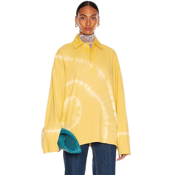 Acne Studios Tops - Worn once Acne Studios mustard yellow Epola top